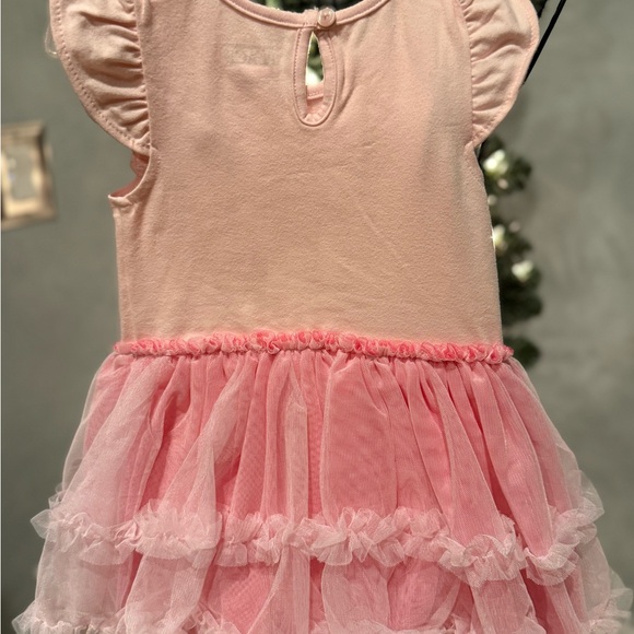 Pink Ruffle Dress - Picture 4 of 5
